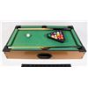 Image 1 : MINI POOL TABLE, WITH ACCESSORIES.