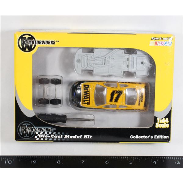 NASCAR MODEL KIT - #17, 1/64 SCALE DIE CAST KIT.