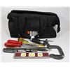 Image 1 : BLACK & DECKER TOOL BAG WITH SOME SCREWDRIVERS,