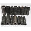 Image 1 : FLAT OF IMPACT SOCKETS, METRIC AND SAE