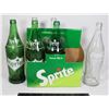 Image 1 : 6 OLD 26 -28 OZ. POP BOTTLES (3 COKE, 3 SPRITE)