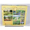 Image 1 : PUZZLES - GLORIOUS GARDENS - 1 BOX WITH 10