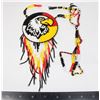 Image 1 : NATIVE BEADED MEDALLION NECKLACE