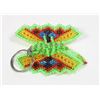 Image 2 : NATIVE BEADED BUTTERFLY KEYCHAIN