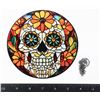Image 1 : NEW 6" DIAMETER SUGAR SKULL THEME HANGING