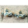 Image 2 : SILVER TOPAZ 0.5CT EARRINGS