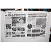 Image 1 : 36"/22" - 1937 IMPROVEMENT POSTER - LAMINATED