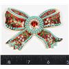 Image 1 : NEW LARGE RHINESTONE BOW BROOCH