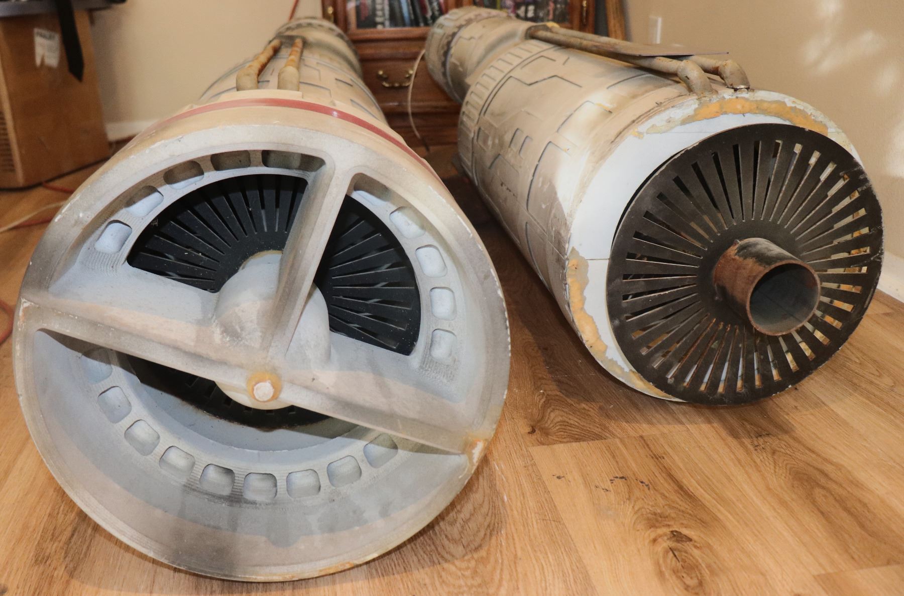 STAR WARS X-WING FIGHTER ENGINES LIFE SIZE FROM NISSAN ROGUE PROMOTION ...