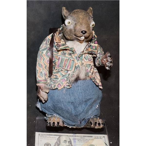 BIG BROTHER BENNY THE BB SQUIRREL HOBO HOMELESS