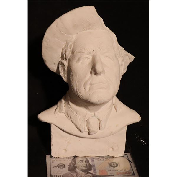 DICK TRACY MUMBLES ORIGINAL MAKE UP CONCEPT MAQUETTE PLASTER