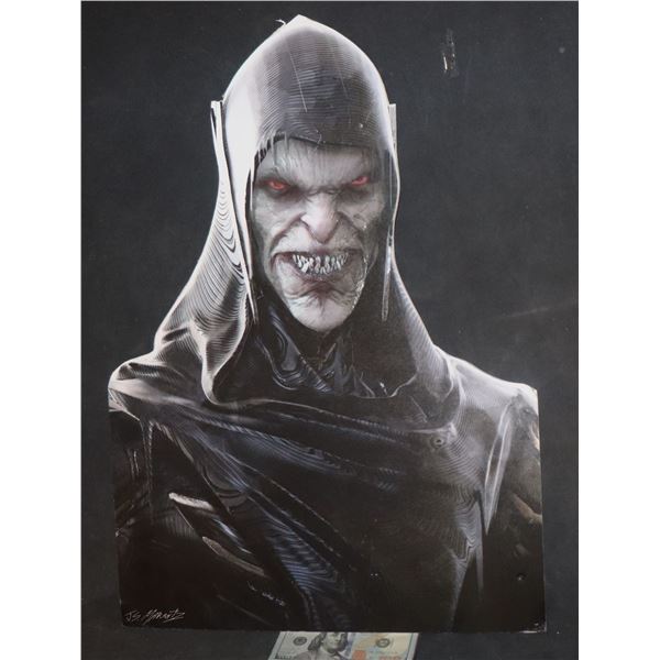 AVENGERS INFINITY WAR & ENDGAME CORVUS GLAIVE FILMING STAND IN SUPER HERO NO RESERVE