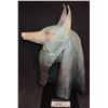 Image 2 : MUMMY THE 1999 ANUBIS MASK WORN BY PRIEST WHO POURS THE SCARABS ON IMHOTEP TO EAT HIM ALIVE