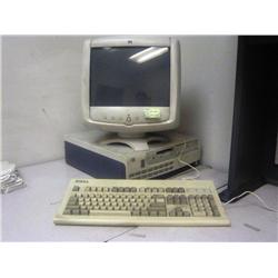 DELL PC WITH MONITOR AND MOUSE