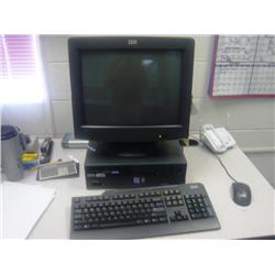 PC W/MONITOR AND KEYBOARD