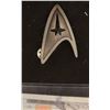 Image 1 : STAR TREK 2009 METAL UNIFORM INSIGNIA SCREEN USED FROM THE GREG JEIN COLLECTION