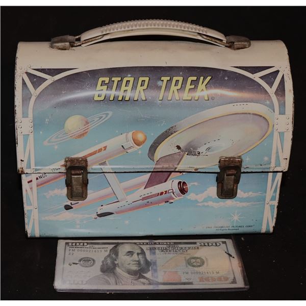 STAR TREK ORIGINAL 1968 METAL LUNCH BOX