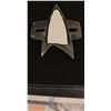 Image 2 : STAR TREK TNG ERA FIRST CONTACT COMM BADGE SCREEN USED A FROM THE GREG JEIN COLLECTION