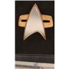 Image 1 : STAR TREK TNG ERA FIRST CONTACT COMM BADGE SCREEN USED B FROM THE GREG JEIN COLLECTION