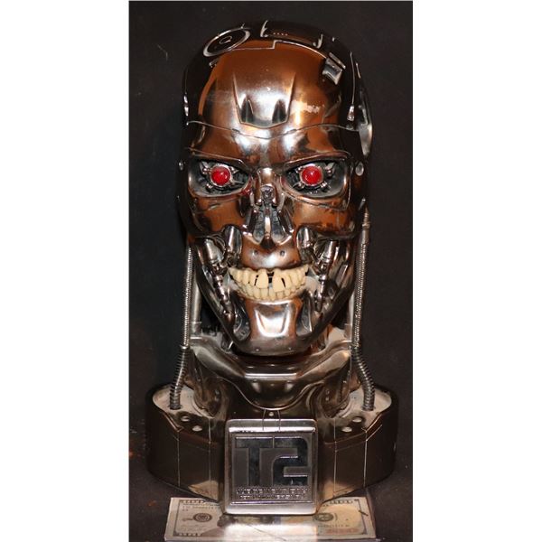 TERMINATOR T2 JUDGEMENT DAY OOAK 10TH ANNIVERSARY PROTOTYPE ENDOSKULL BUST