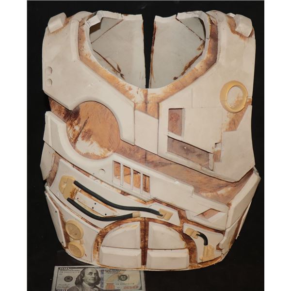 ZZ BIBLE MAN SUPER HERO CHEST AND BACK ARMOR C