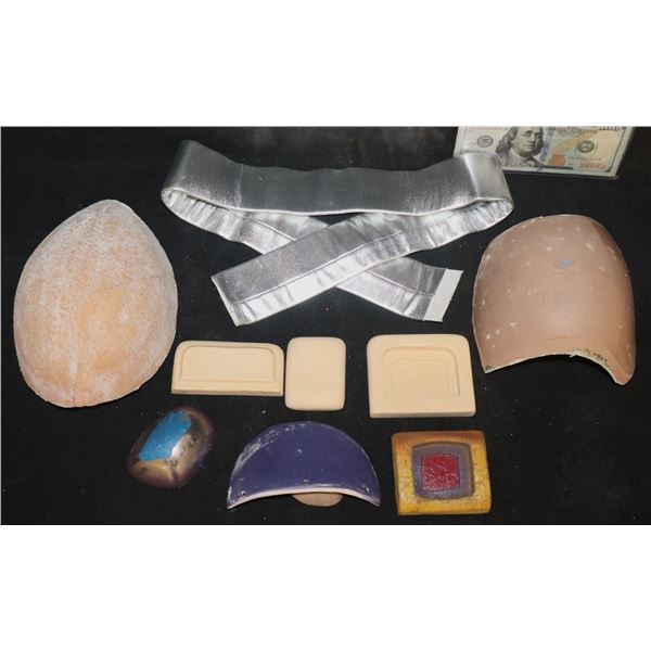 ZZ BIBLE MAN SUPER HERO COSPLAY GREEBLES LOT OF 10 C