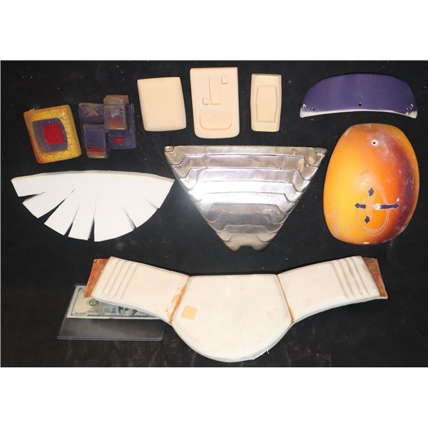 ZZ BIBLE MAN SUPER HERO COSPLAY GREEBLES LOT OF 10 E