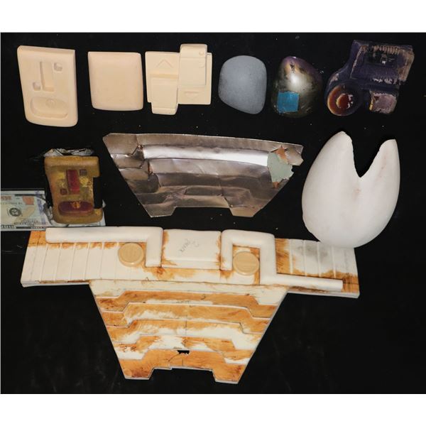 ZZ BIBLE MAN SUPER HERO COSPLAY GREEBLES LOT OF 10 G