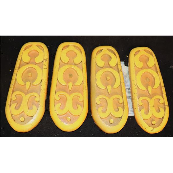 ZZ BIBLE MAN SUPER HERO GAUNTLET ARMOR LOT OF 4