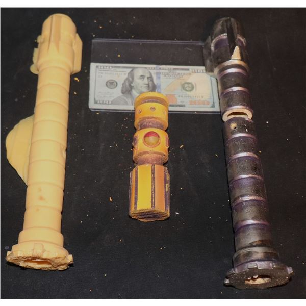 ZZ BIBLE MAN SUPER HERO LIGHT SABER WEAPON LOT B