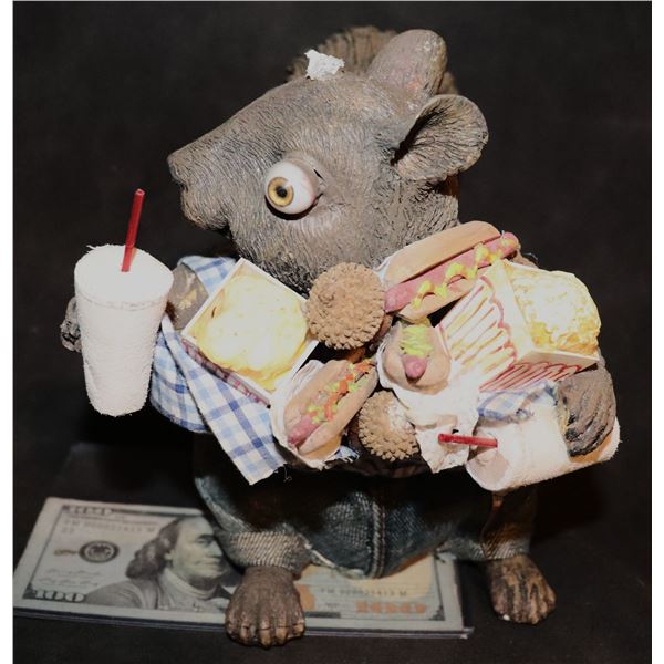 ZZ BIG BROTHER BENNY THE BB SQUIRREL AT THE MOVIES LET'S EAT SCREEN MATCHED