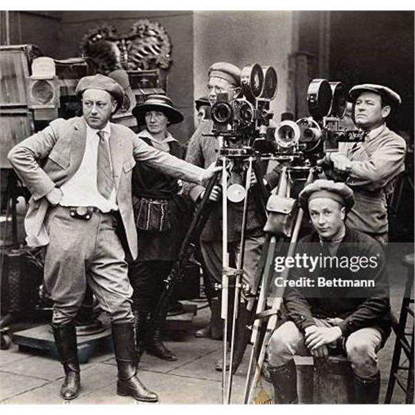 ZZ CECIL B DEMILLE A ENTIRE COLLECTION OF CHECKS, AUTOGRAPHS, STOCK AND STATIONARY