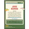 Image 2 : 2023 DONRUSS YELLOW PARALLEL JOSE RAMOS ROOKIE CARD