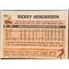 Image 2 : 1983 TOPPS RICKEY HENDERSON (HOF)