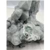 Image 7 : 4 X4 INCH GREEN FLOURITE WITH SUGAR  CALCITE SPECIMEN