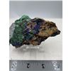 Image 2 : 4 INCH  BLUE GREEN AZURITE SPECIMEN