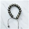 Image 1 : Black Tourmaline Bracelet 12mm