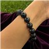 Image 4 : Black Tourmaline Bracelet 12mm
