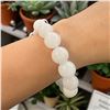Image 2 : White Calcite Bracelet 12 mm