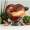 Image 3 : Carnelian Heart shaped Stone 1.3 Inch