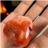 Image 4 : Carnelian Heart shaped Stone 1.3 Inch