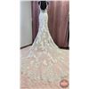 Image 5 : WEDDING GOWN : Size 8 : Allure : 9716 : Almond/Ivory/Nude