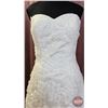 Image 2 : WEDDING GOWN : Size 8 : Kenneth Wilson : 21822 : Ivory