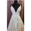 Image 2 : WEDDING GOWN : Size 10 : Allure : A1267 : Mocha/Champagne/Ivory