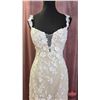 Image 2 : WEDDING GOWN : Size 10 : Casablanca : BL376 "Grayson" : Nude/Ivory
