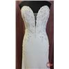 Image 2 : WEDDING GOWN : Size 10 : Allure : 9776 : Ivory/Nude/Silver