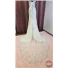 Image 4 : WEDDING GOWN : Size 10 : Allure : 9776 : Ivory/Nude/Silver