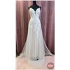 Image 1 : WEDDING GOWN : Size 10 : Allure : 9966 : Nude/Ivory/Nude