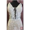 Image 3 : WEDDING GOWN : Size 10 : L'Amour : LA22109 "Brooklyn" : Ivory/Light Nude/Skin
