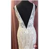 Image 6 : WEDDING GOWN : Size 10 : L'Amour : LA22109 "Brooklyn" : Ivory/Light Nude/Skin